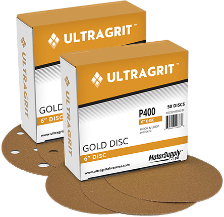 UltraGrit Gold Sanding Discs