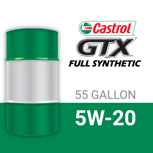Castrol GTX Full Synthetic 5W-20, 55G U6 Product Image