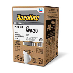 Chevron Havoline PRO DS 5W-20, 6Gal Pit Pack Image